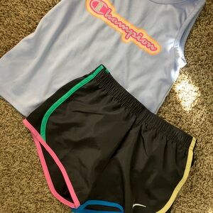 Champion Kids Black Shorts
